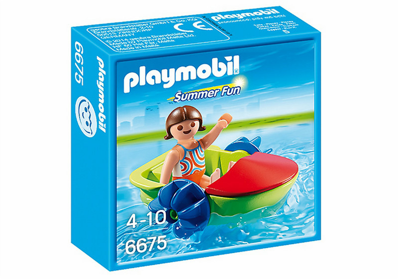 Playmobil Summer Fun Children's Paddle Boat