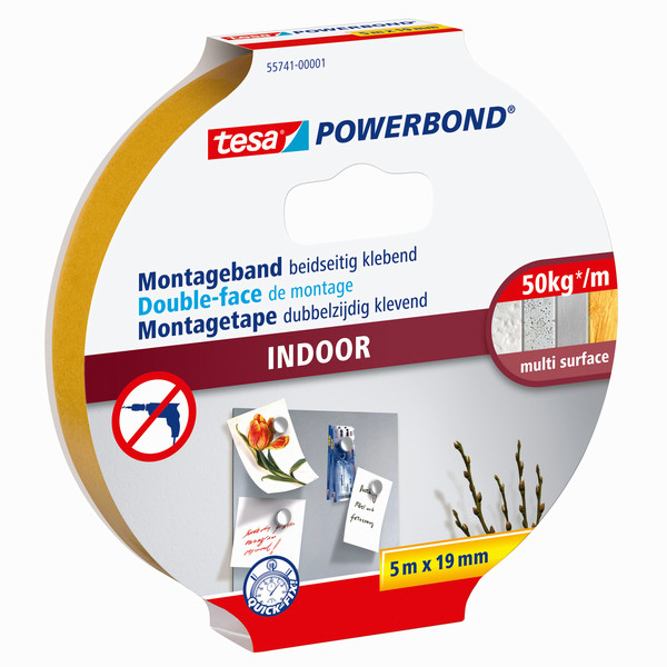 TESA Powerbond INDOOR 5m Montageband