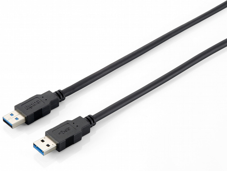 Equip USB A/USB A 3.0 1.8m 1.8m USB A USB A Black USB cable