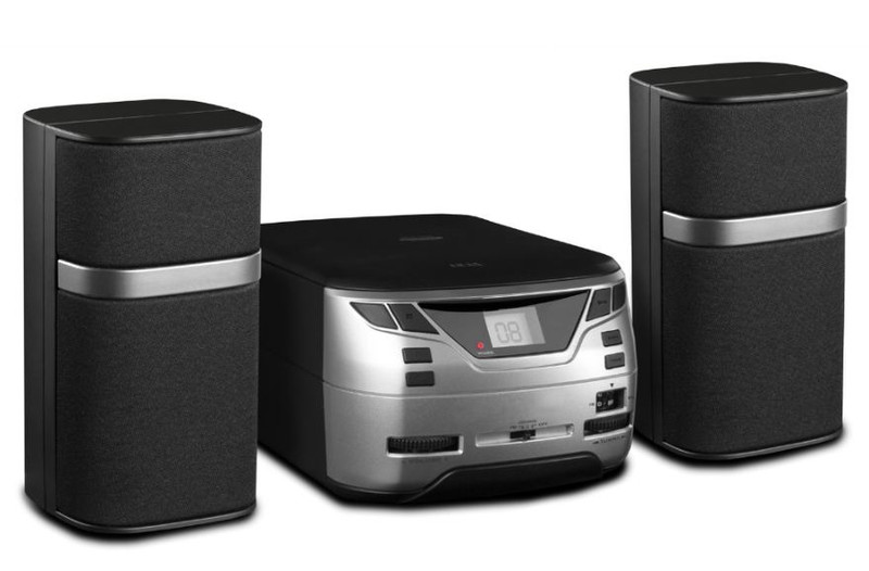 Akai AMC320 Micro set 2W Black,Silver home audio set