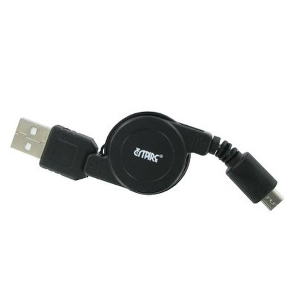 Empire 59BKRETCS4ACT USB A Micro-USB B Black USB cable