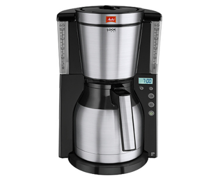 Melitta LOOK Therm Timer Drip coffee maker 15cups Black
