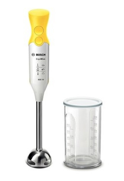 Bosch MSM66110Y Immersion blender 600W White,Yellow blender