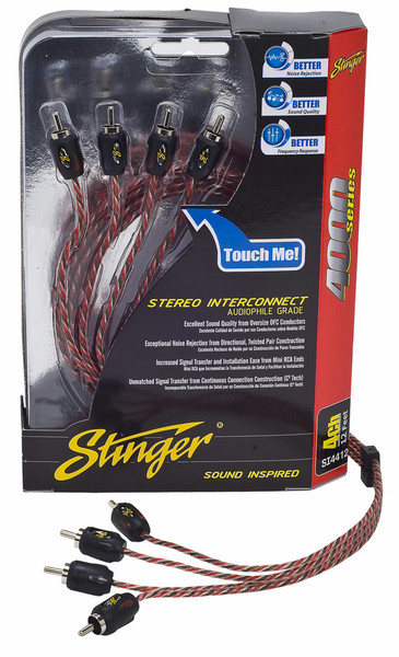 Stinger 4 x RCA, 12ft