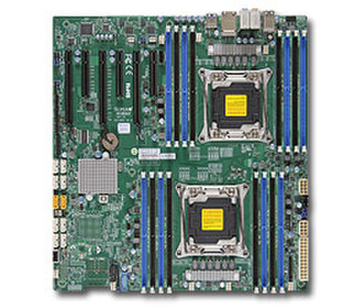 Supermicro X10DAX Intel C612 Socket R (LGA 2011) Расширенный ATX материнская плата для сервера/рабочей станции