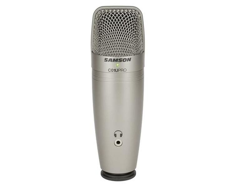 Samson C01U Pro Studio microphone Verkabelt Silber