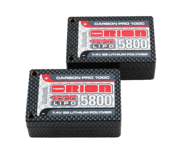Team Orion ORI14063 Lithium Polymer 5800mAh 7.4V rechargeable battery