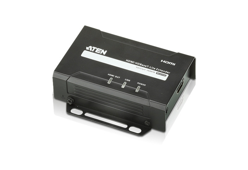 Aten VE801R AV-Receiver Schwarz Audio-/Video-Leistungsverstärker