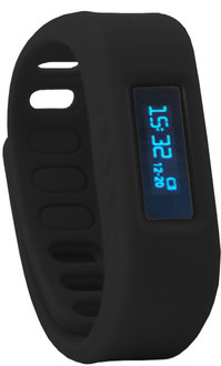 Brigmton BSPORT-10 Wristband activity tracker 0.91" OLED Wireless Black