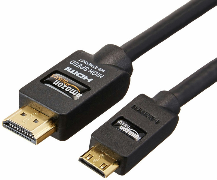 AmazonBasics HDMI/Mini-HDMI, 3m 3m HDMI Mini-HDMI Black