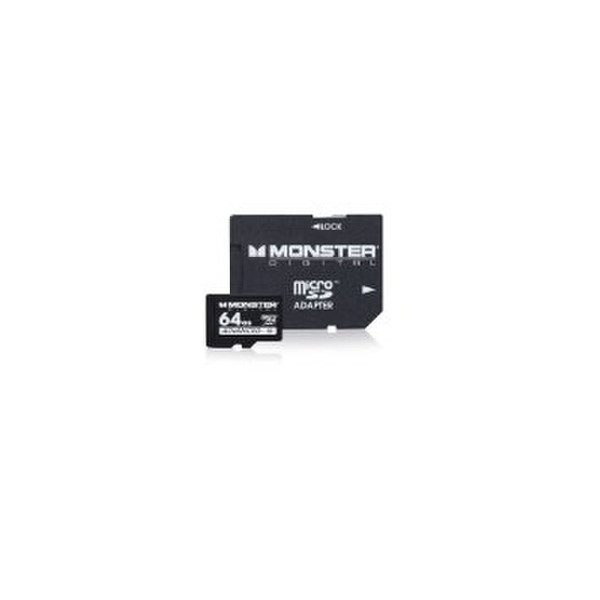 Monster Digital 64 GB microSDXC 64GB MicroSDXC Class 10 Speicherkarte