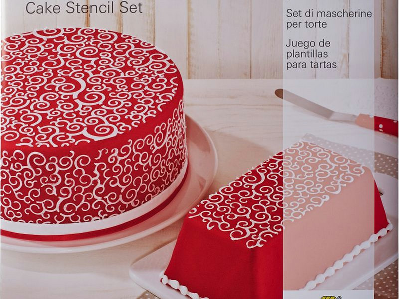 RBV Birkmann 450271 2pc(s) Side & top cake decorating stencil
