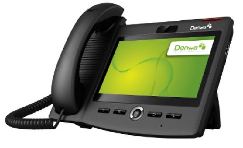 DENWA DW-810 Wired handset LCD Black