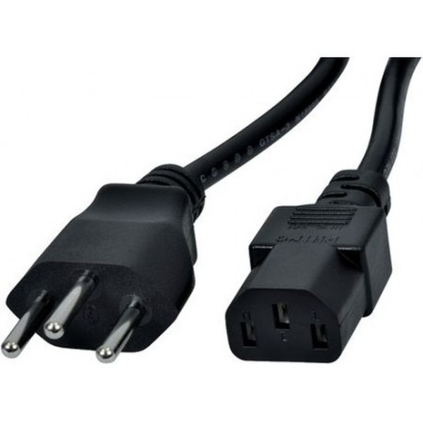 Diverse Electronics SPCB10-05 0.5m C13 coupler Black power cable