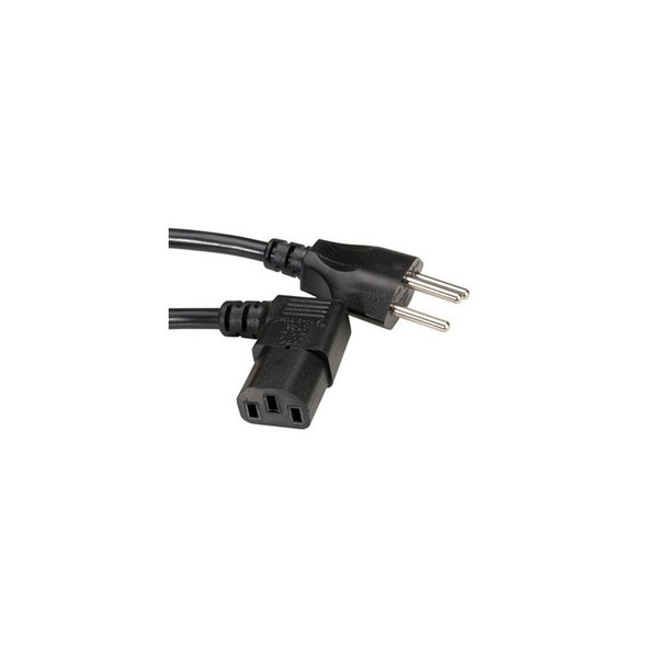 Diverse Electronics 102654 1.8m C13 coupler Black power cable