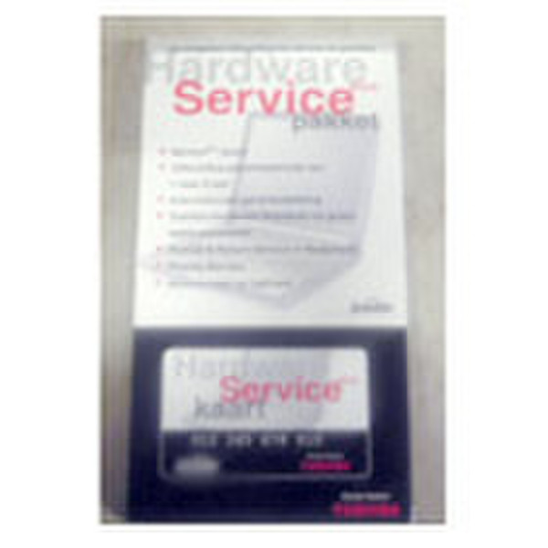 Toshiba 3 jaar Garantie voor de desktop en monitor