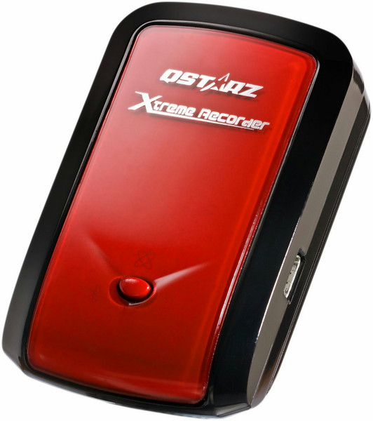 Qstarz BT-Q1000EX Auto Schwarz, Rot GPS-Tracker
