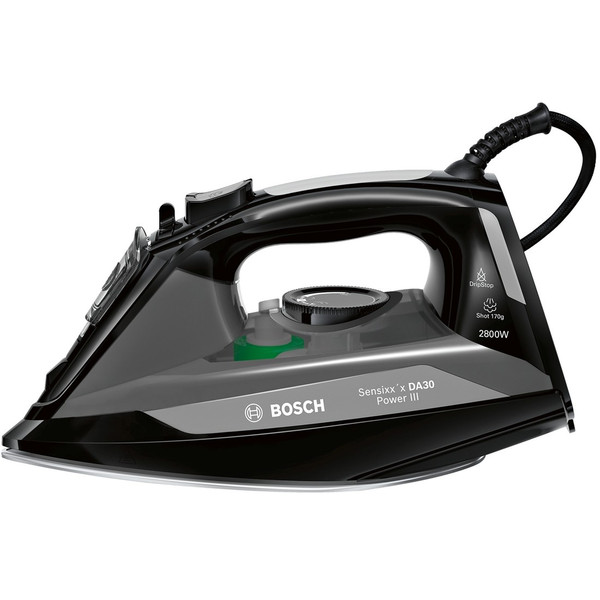 Bosch TDA3020GB Dampfbügeleisen 2800W Schwarz, Grau Bügeleisen