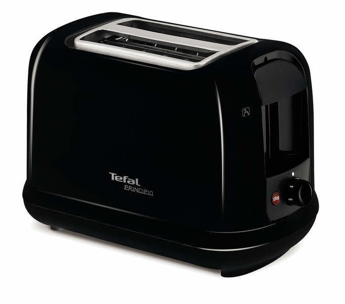 Tefal Principio TT1608 2slice(s) 850W Black toaster