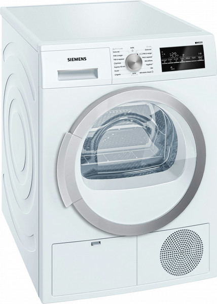 Siemens WT46G400FF freestanding Front-load 9kg B White tumble dryer