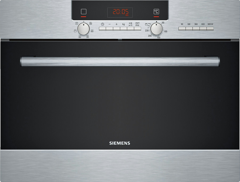 Siemens HB84H501 Встроенный 44л 900Вт Черный, Нержавеющая сталь микроволновая печь