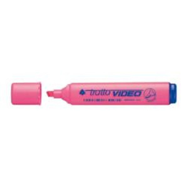 Tratto Video Chisel tip Pink 12pc(s) marker