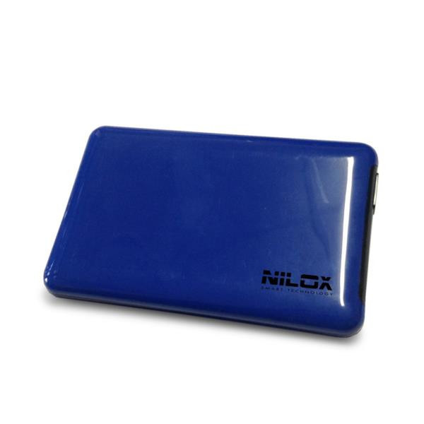 Nilox DH0002BL HDD enclosure 2.5Zoll Blau Speichergehäuse