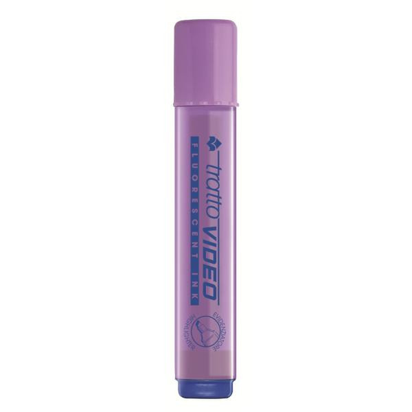 Tratto Video Chisel tip Lilac 12pc(s) marker