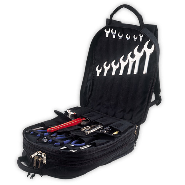 Custom LeatherCraft 1132 Polyester Black backpack