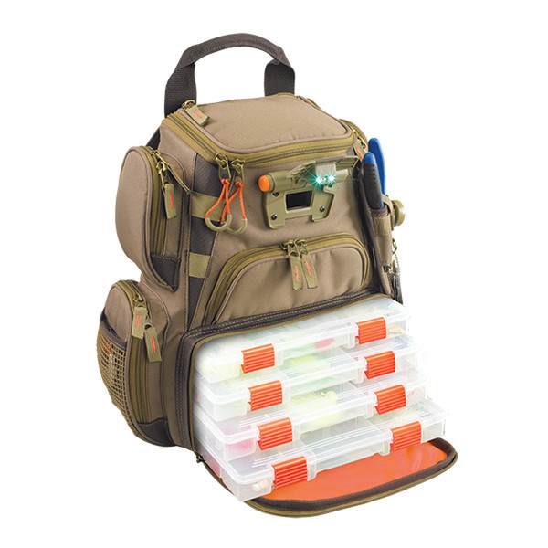 Custom LeatherCraft WT3503 Thermoplastic Orange,Sand backpack