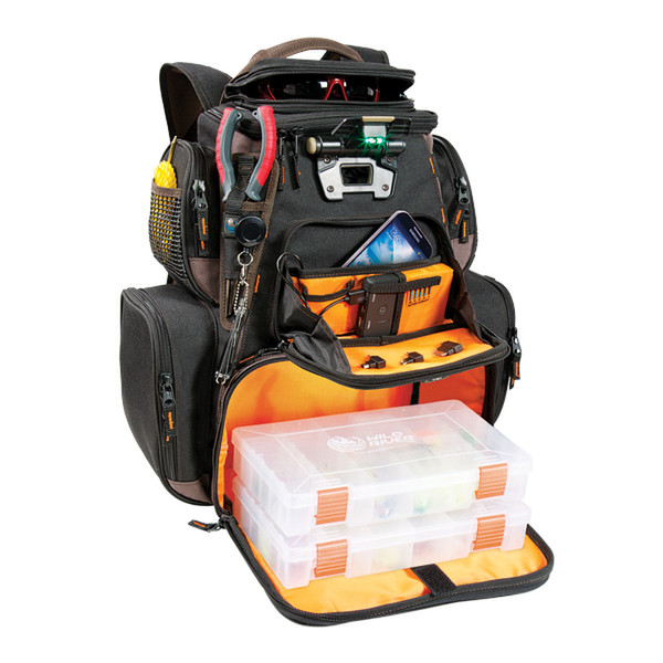Custom LeatherCraft WT3605 Черный, Коричневый, Оранжевый рюкзак