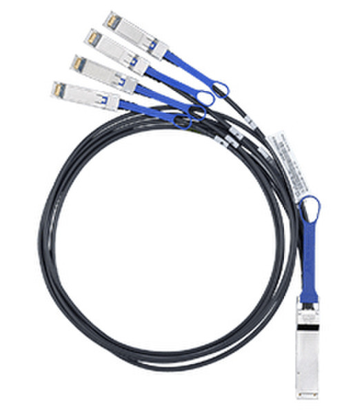 Mellanox Technologies QSFP, 4x SFP+, 1m, Ref