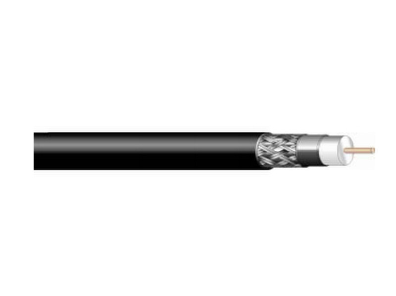 West Penn Wire AQC841BK0500 coaxial cable