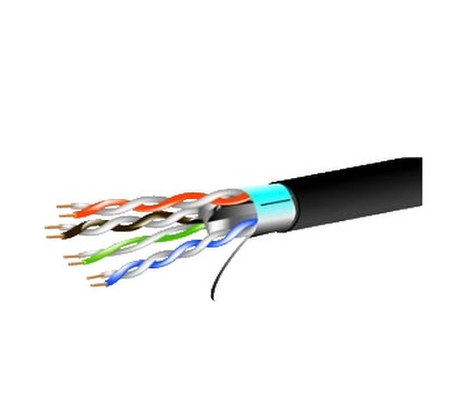 West Penn Wire 254246AFBK0500 networking cable