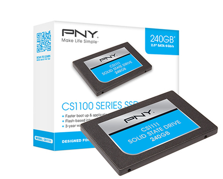 PNY CS1111 SSD 240 GB Serial ATA III internal solid state drive