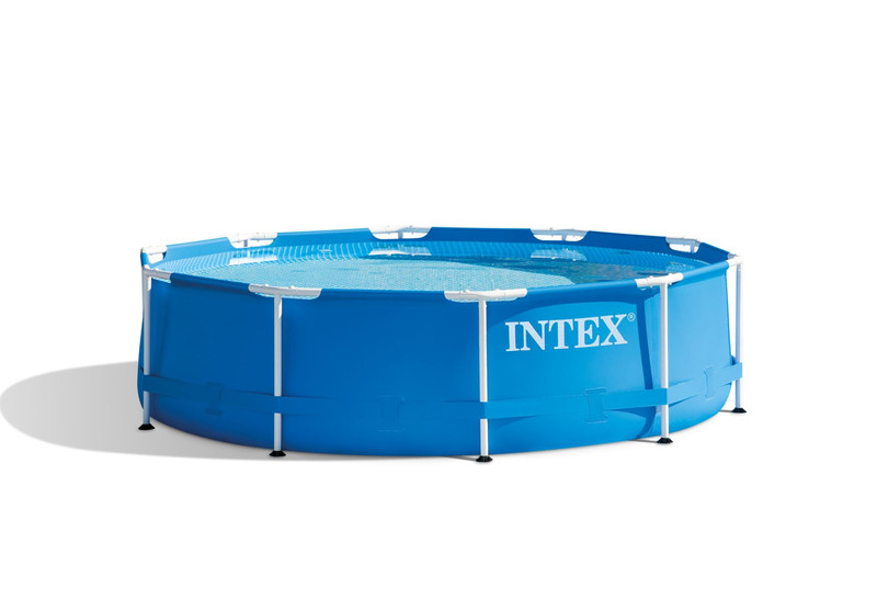 Intex 28201EH Frame/Inflatable Round Blue above ground pool