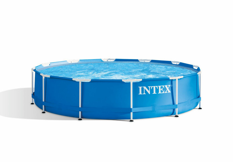 Intex 28211EH Frame/Inflatable Round Blue above ground pool