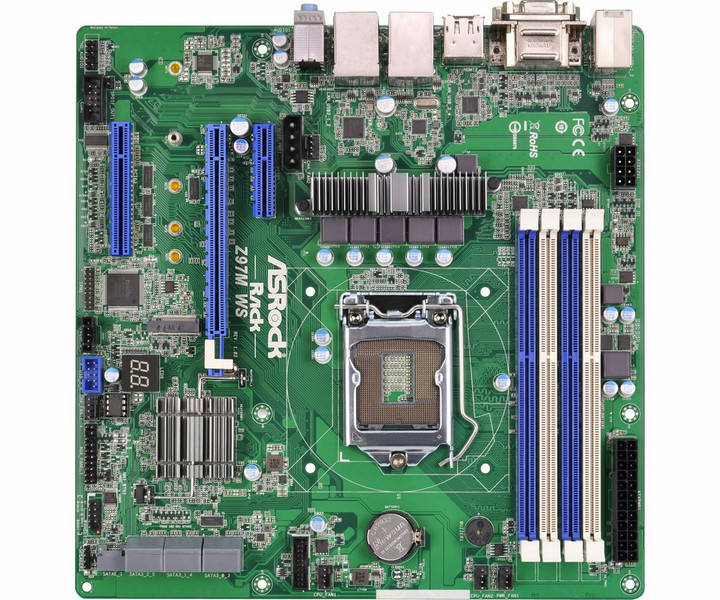 Asrock Z97M WS Intel Z97 Socket H3 (LGA 1150) Micro ATX motherboard