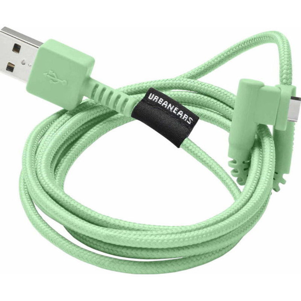 Urbanears Concerned 1.2м USB A Micro-USB B Зеленый