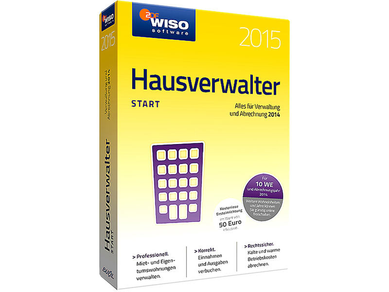 Buhl Data Service WISO Hausverwalter 2015 Start