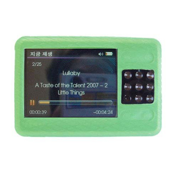 Skque CRE-ZEN-XFI-SILI-GRN Cover case Зеленый чехол для MP3/MP4-плееров