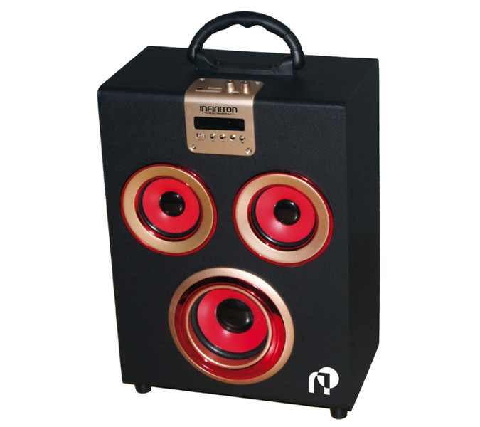 Infiniton W07 25W Black,Gold,Red loudspeaker
