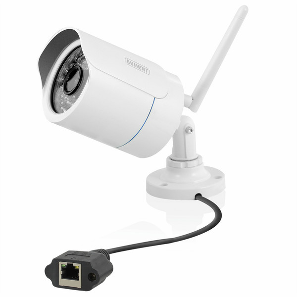 Eminent EM6230 IP security camera Вне помещения Пуля Белый камера видеонаблюдения