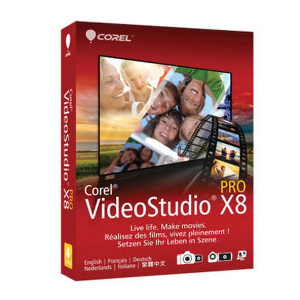 Corel VideoStudio Pro X8, 501-2500