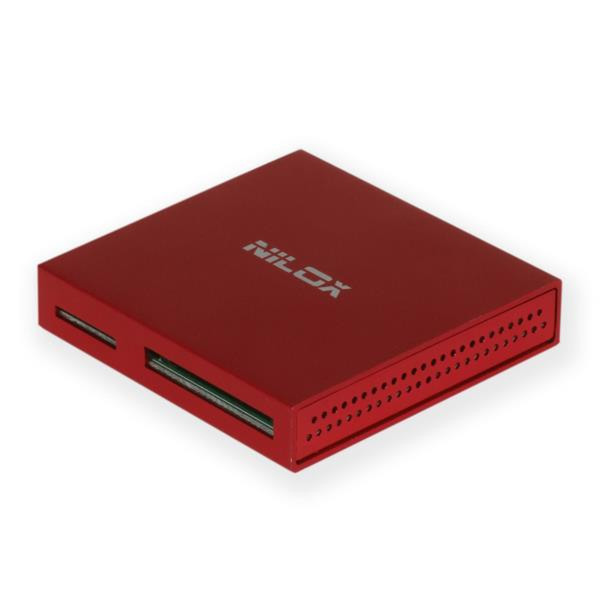 Nilox 10NXCRQ100001 USB 2.0 Rot Kartenleser