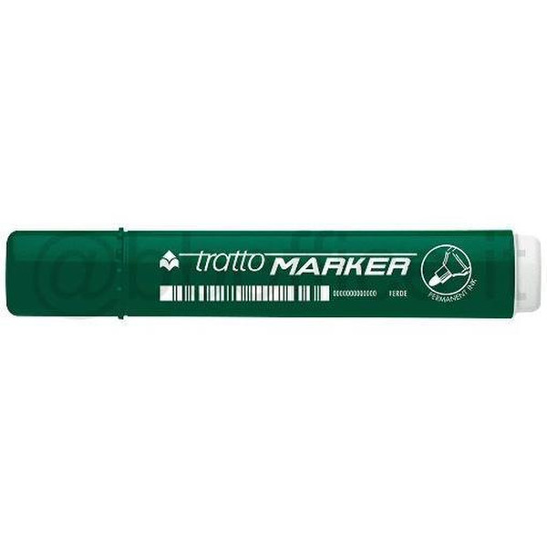 Tratto Marker Пулевидный наконечник Зеленый 12шт перманентная маркер