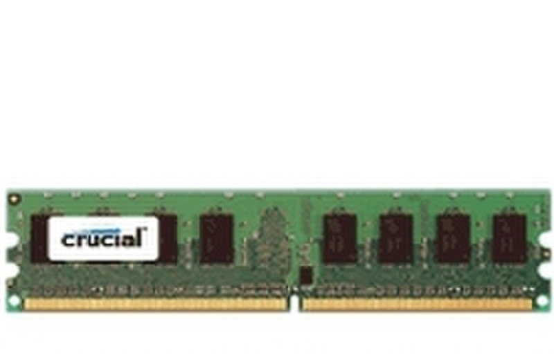 Crucial DDR2 SDRAM Memory Module 2ГБ DDR2 800МГц Error-correcting code (ECC) модуль памяти