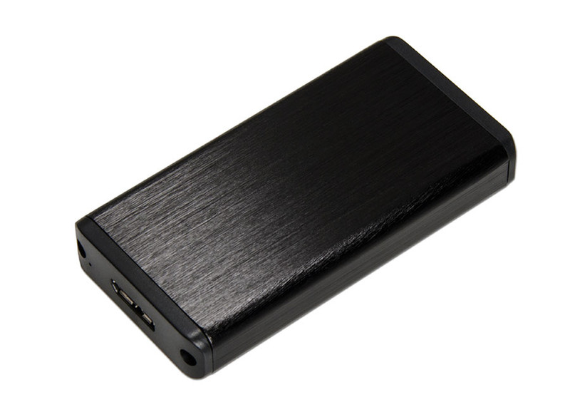 Sabrent EC-UKMS SSD enclosure USB powered Black HDD/SSD enclosure