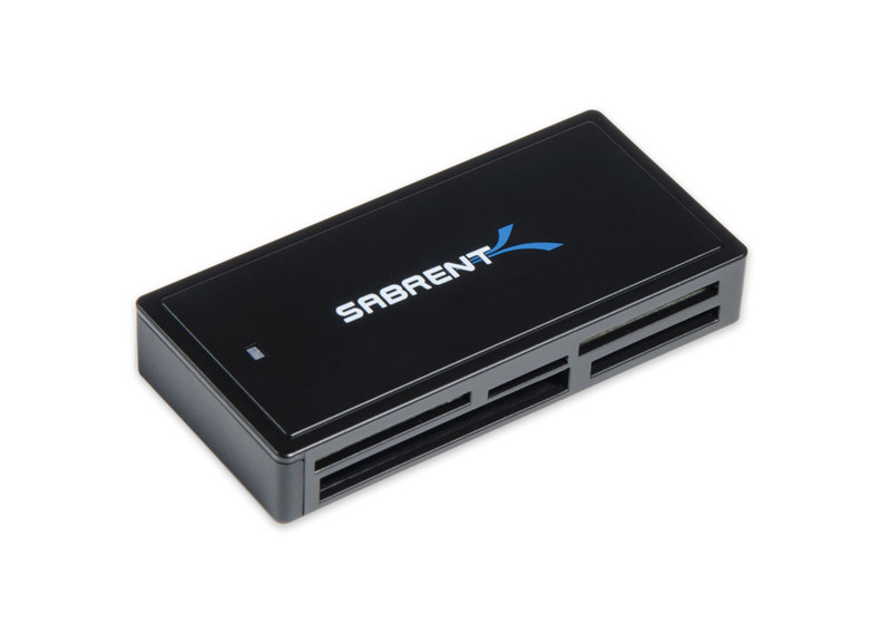 Sabrent CR-ALL3 USB 3.0 Черный устройство для чтения карт флэш-памяти