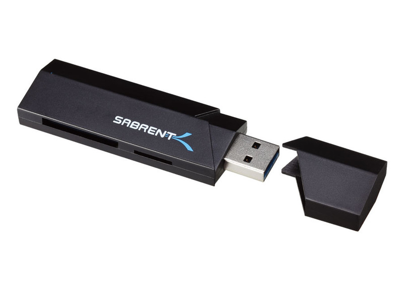 Sabrent CR-UMSS USB 3.0 Black card reader